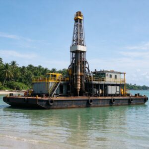 Barge Drilling Platform